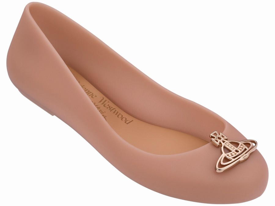 Bailarinas Melissa Vivienne Westwood Space Love Cut Out Orb Mujer - Camello - Argentina YJA-629701